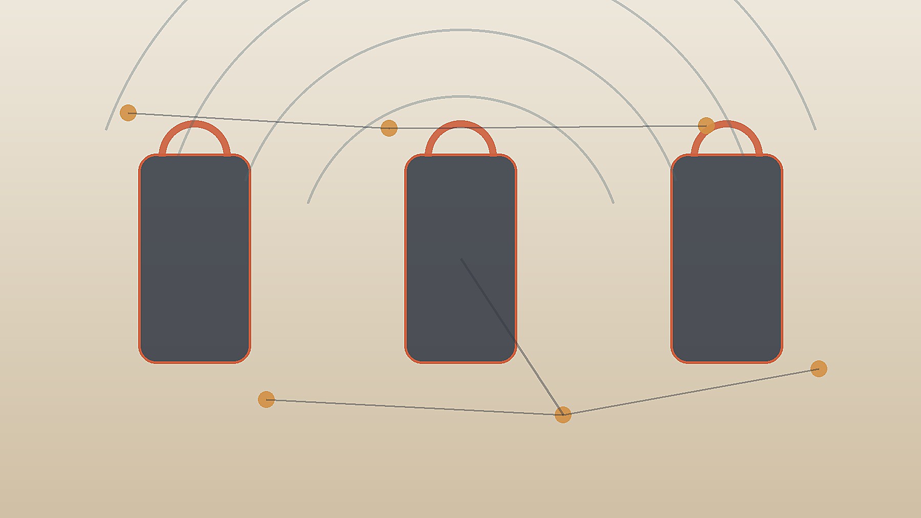 Abstrakte Illustration: kontrollierter KI-Zugang über gesicherte Systeme