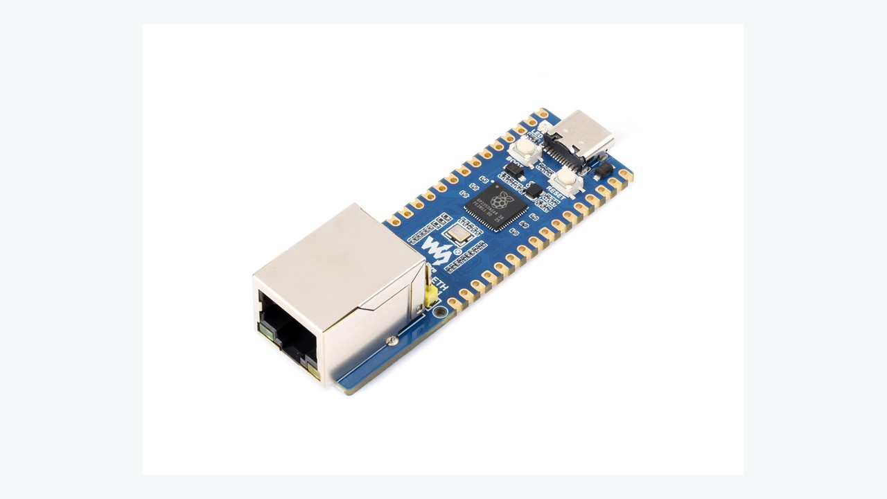 Featured image of post Waveshare RP2350-POE-ETH: RP2350-Mikrocontroller-Board mit PoE und W6300-Ethernet