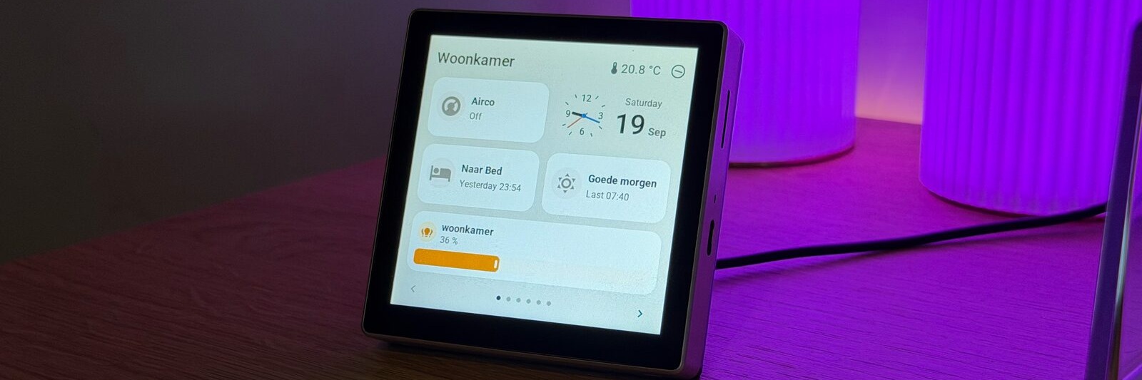 Tessera: Kleine ESP32-Touchscreens für Home Assistant selbst gestalten